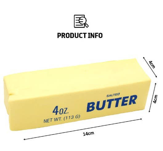 REGULAR SIZE Butter Stress Ball – Soft & Slow-Rebound Squishy Toy Yellow or Pink or gold or blue - Image 7