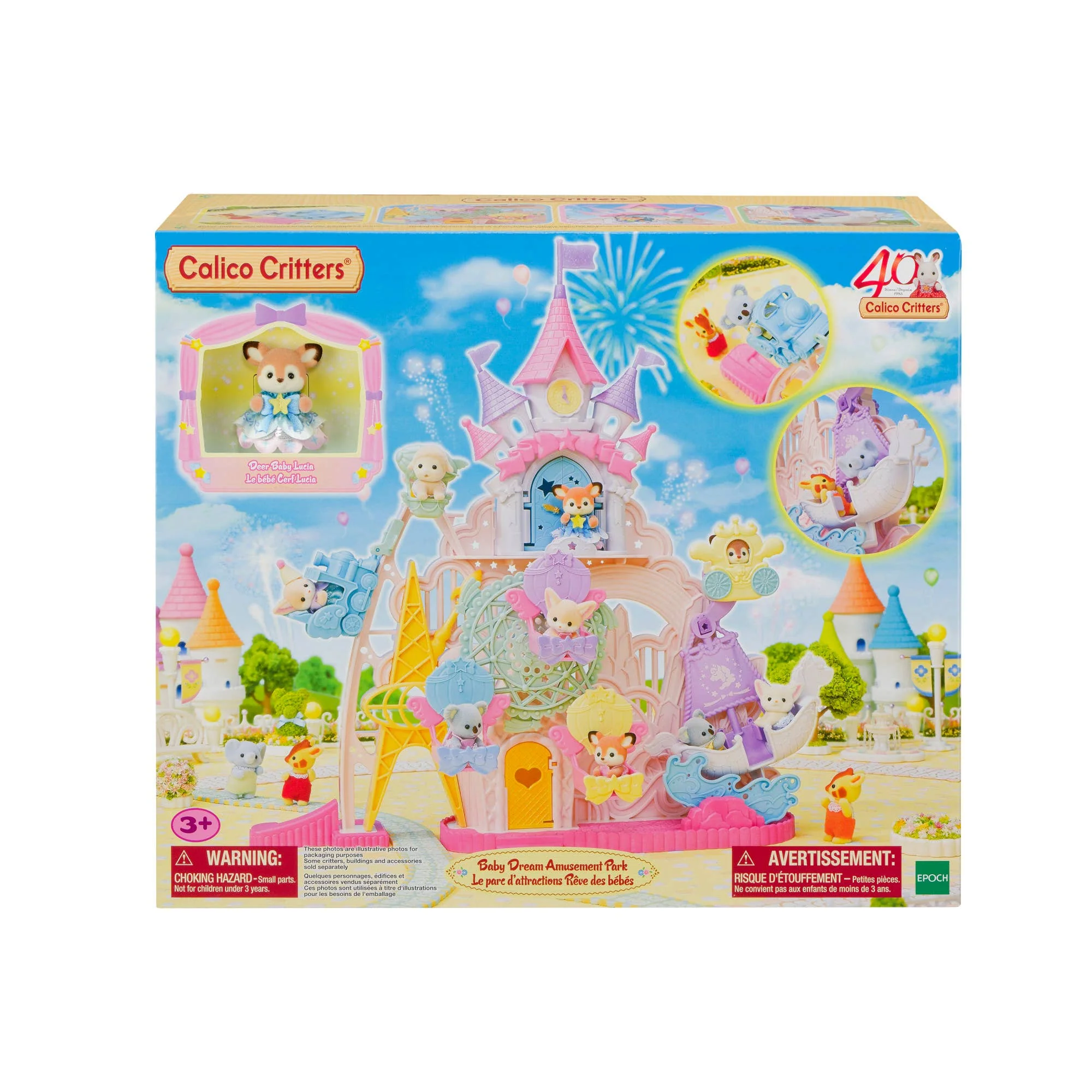 Calico Critters Baby Dream Amusement Park, Dollhouse Playset - Image 12