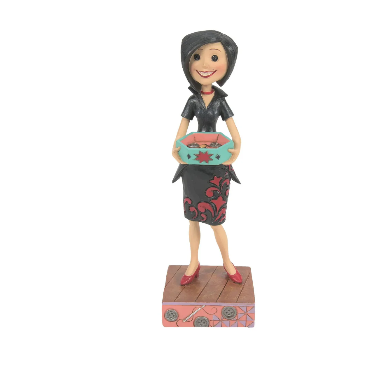 Coraline by Jim Shore | Other Mother Offering Button Eye | Figurine