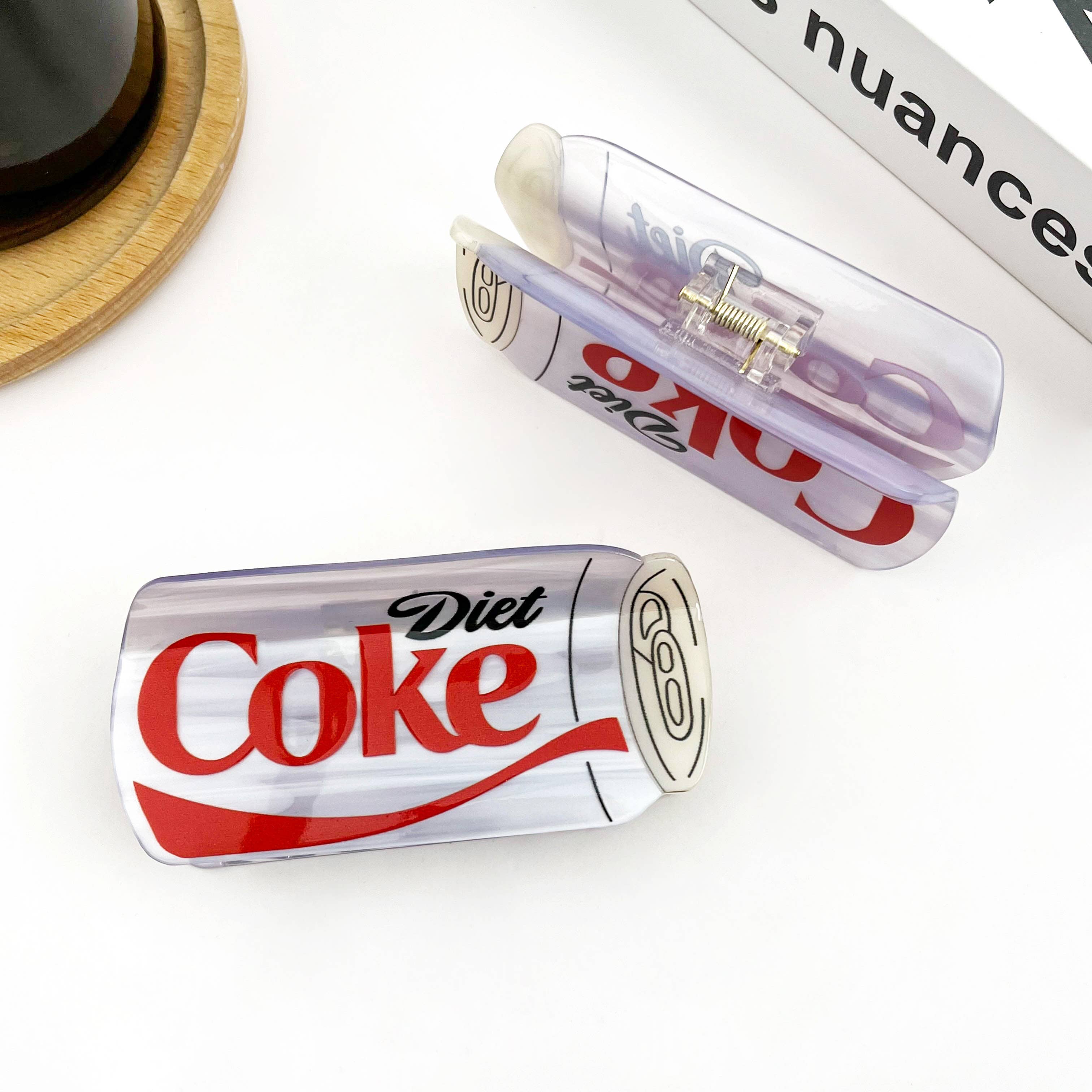 Diet Coke Bottle Hair Claw Clip, Fun Acetate Hair Accessory - Image 5