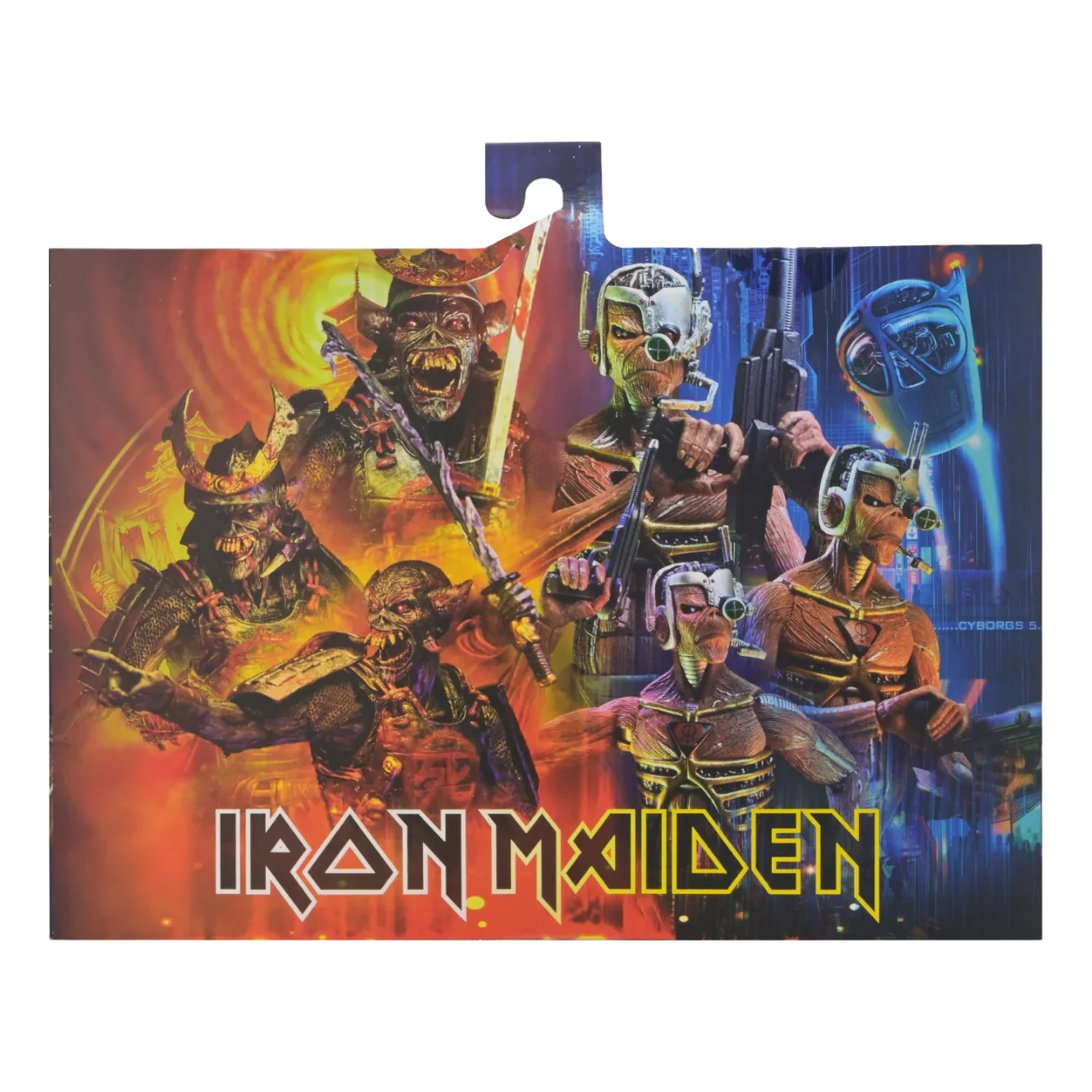 Iron Maiden - Future Past World Tour Ultimate Senjutsu Eddie and Somewhere in Time Eddie 7" Scale Action Figure 2-Pack - Image 3