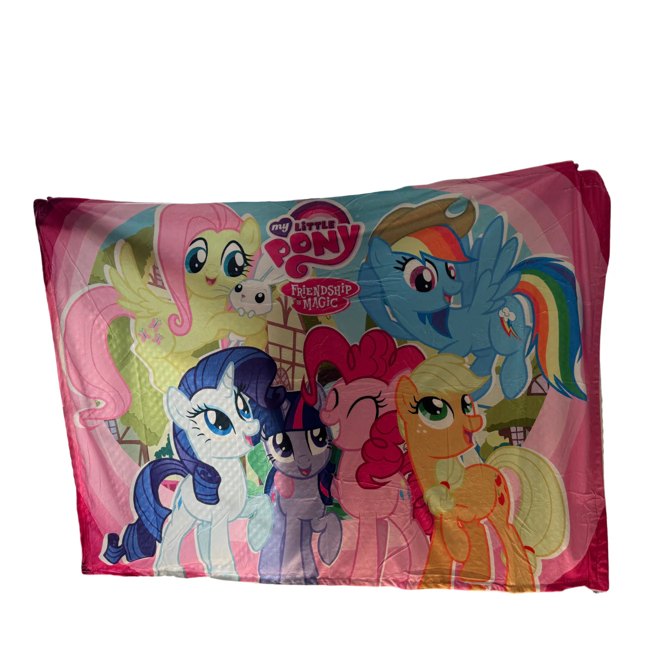 My Little Pony Minky Dot Atomic Mortal Blanket - Image 2