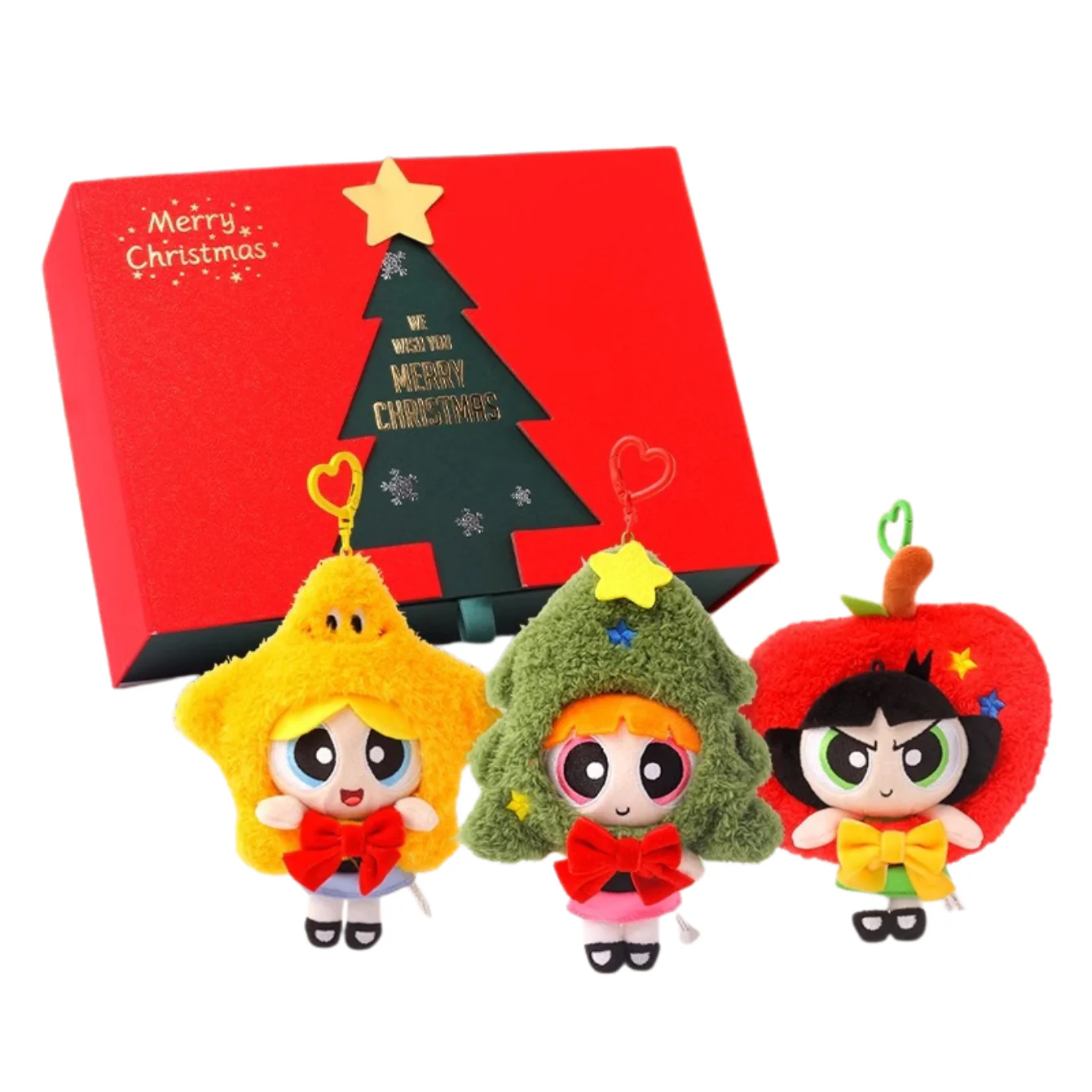 The Powerpuff Girls Christmas Series Plush Toy - Buttercup - Apple - Image 2