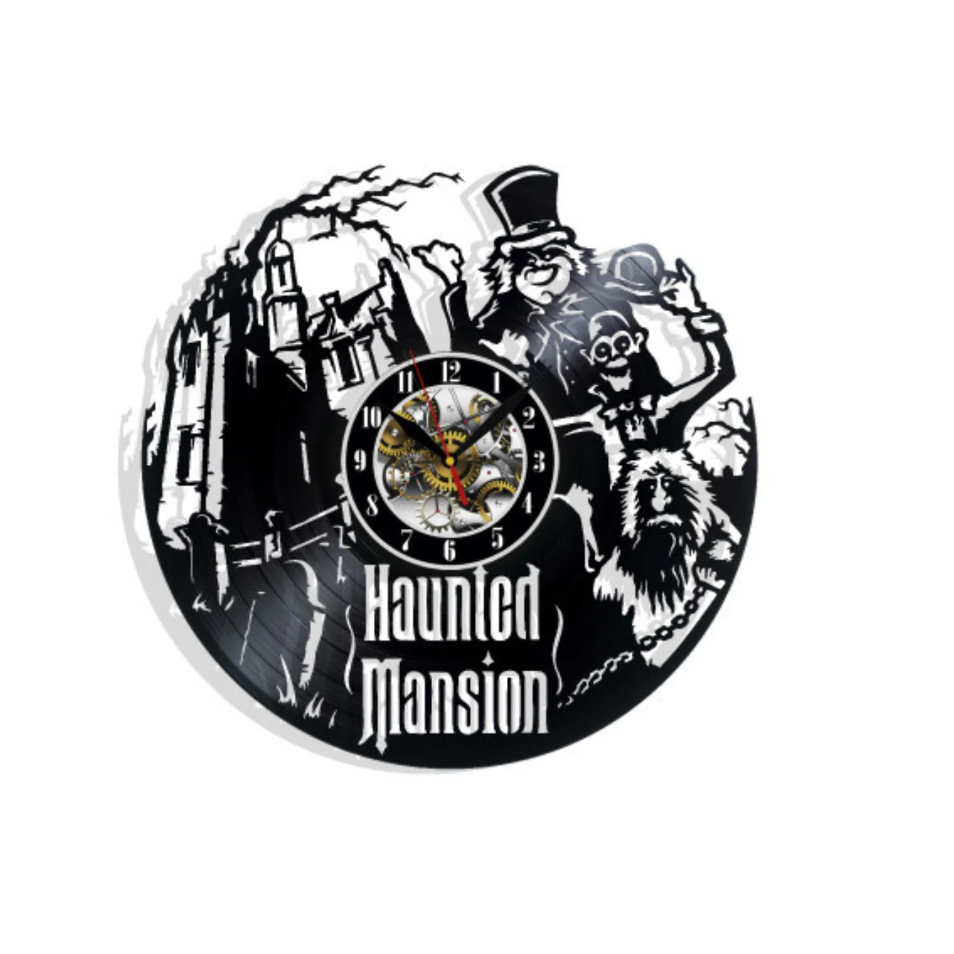 Haunted Mansion Wall Clock