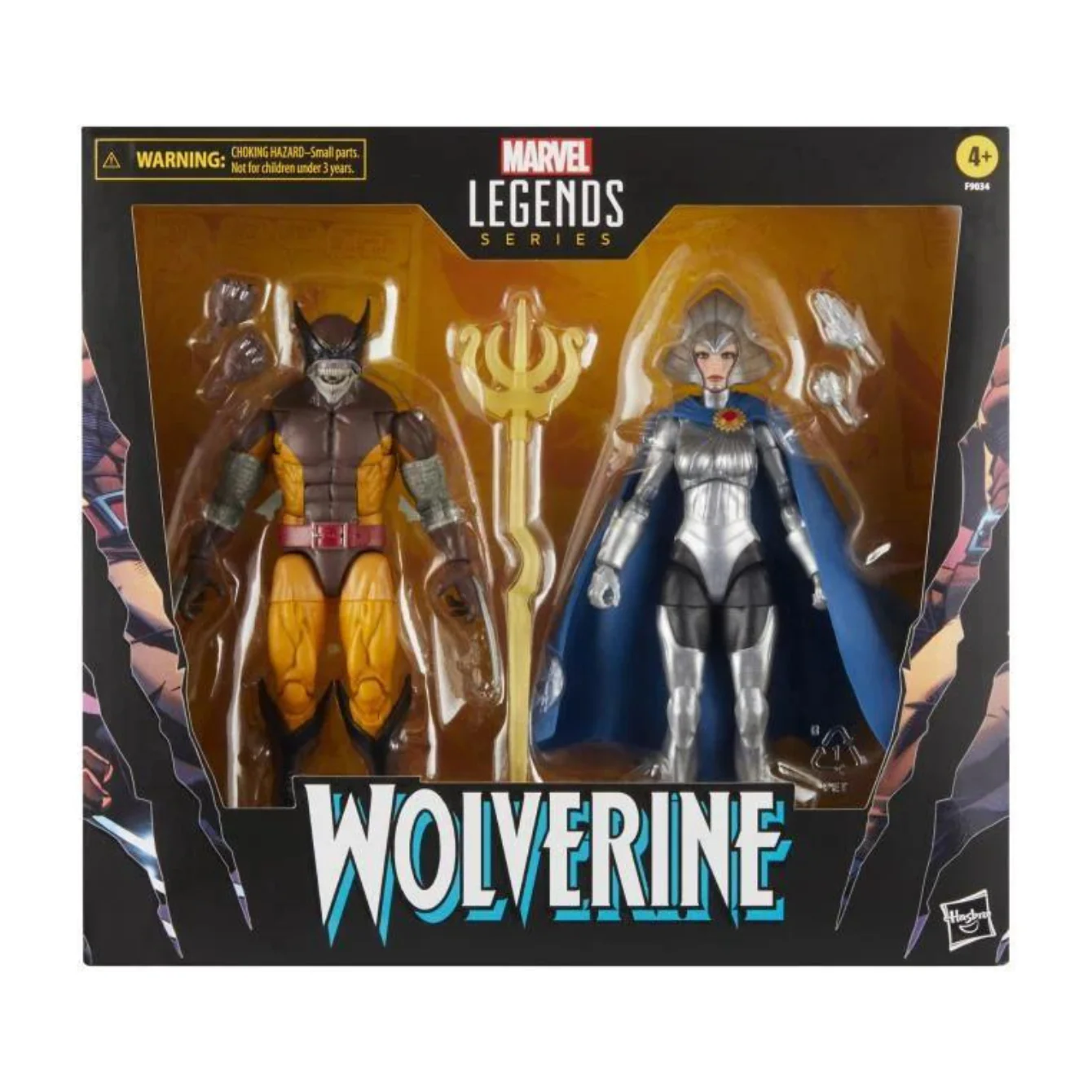 Wolverine 50th Anniversary Marvel Legends Wolverine and Lilandra Neramani Two-Pack